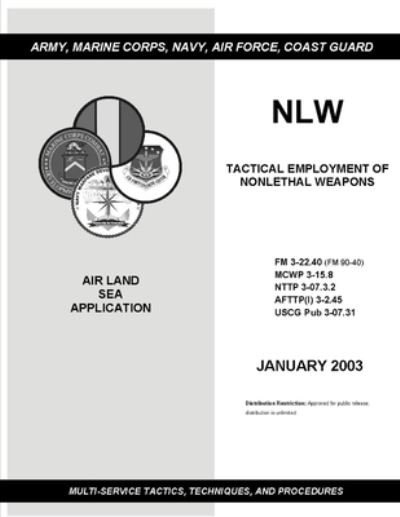 Cover for U S Army · FM 3-22.40 (FM 90-40) Tactical Employment of Nonlethal Weapons (Paperback Book) (2021)