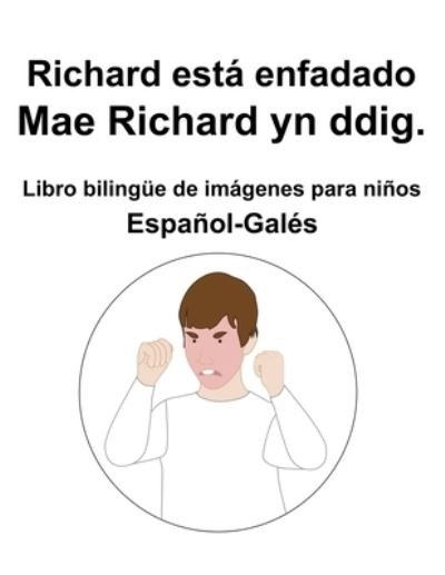 Cover for Richard Carlson · Espanol-Gales Richard esta enfadado / Mae Richard yn ddig. Libro bilingue de imagenes para ninos (Paperback Bog) (2022)