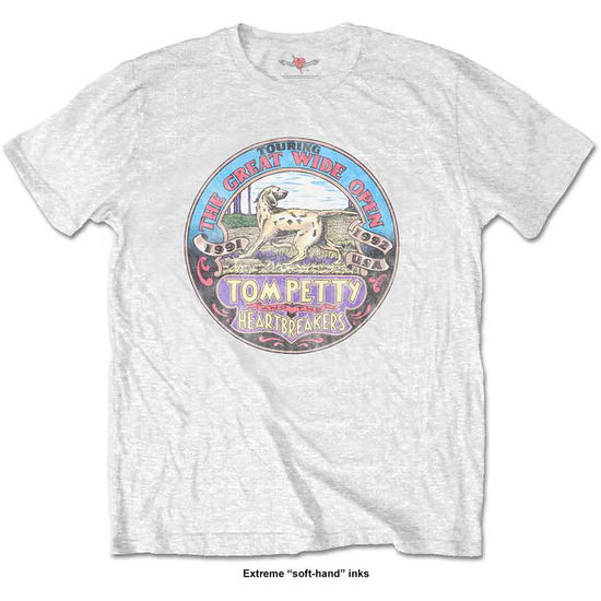 Cover for Tom Petty &amp; The Heartbreakers · Tom Petty &amp; The Heartbreakers Unisex T-Shirt: The Great Wide Open (Soft Hand Inks) (T-shirt)