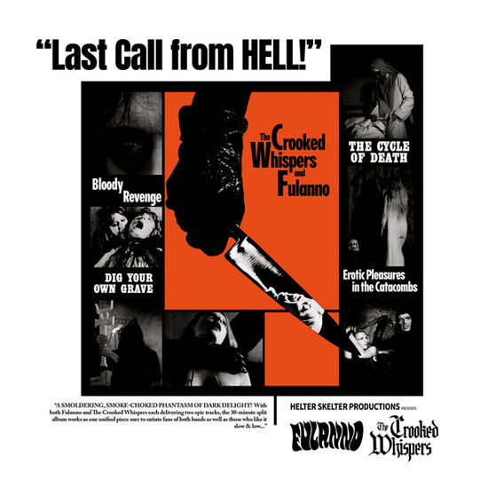 Cover for The Fulanno / Crooked Whispers · Last Call from Hell (Cassette) (2024)