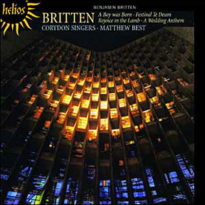 A Boy Was Born & Other Choral Works - B. Britten - Musikk - HELIOS - 0034571153070 - 15. oktober 2007