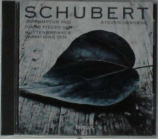 Schubertimpromptus - Steven Osbourne - Musik - HYPERION - 0034571281070 - 25 september 2015