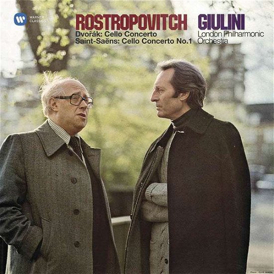 Cover for Rostropovich Mstislav · Dvorak: Cello Concerto; Saint- (LP) [Standard edition] (2017)