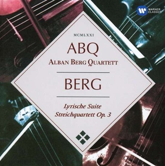 Berg: Lyrische Suite; Streichq - Alban Berg Quartet - Música - WEA - 0190295928070 - 16 de noviembre de 2017