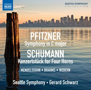 Sym in C Major / Konzertstuck for Four Horns - Pfitzner / Schumann / Seattle Sym / Schwarz - Música - NAXOS - 0747313277070 - 25 de setembro de 2012