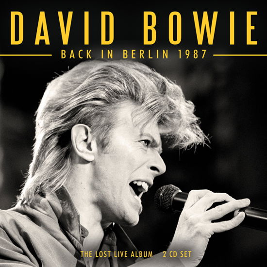 Cover for David Bowie · Back In Berlin 1987 (CD) (2024)