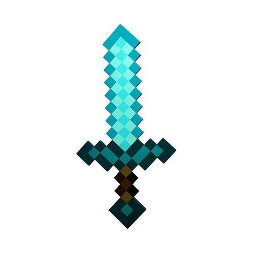Cover for Think Geek · MineCraft Foam Diamond Sword (Legetøj)