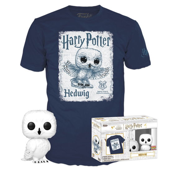 Cover for Harry Potter: Funko Pop! &amp; Tee · Harry Potter: Funko Pop! &amp; Tee - Hedwig Tg S (Legetøj) (2022)