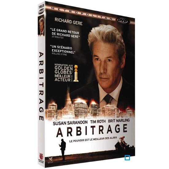 Cover for Richard Gere · Arbitrage [FR Import] (DVD)