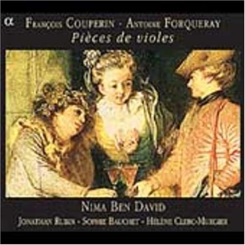 Cover for Couperin / Forqueray / David / Rubin · Pieces De Violes (CD) (2004)