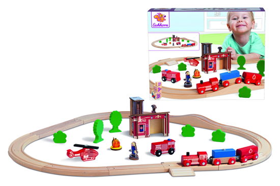 Cover for Eichhorn · Eichhorn Treinset Brandweer met Accessoires 29dlg. (Toys) (2022)