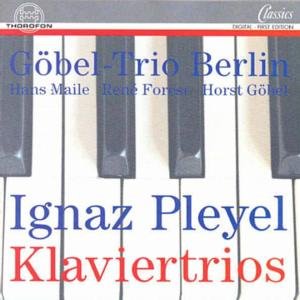 Cover for Pleyel / Gobel Trio · Sonatas for Piano Violin &amp; Cello (CD) (1995)