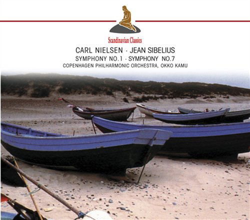 Cover for Copenhagen Philarmonic Orchestra / Kamu, Okko · Nielsen: Symphony No.1 / Sibelius: Symphony No.7 (CD) (2012)