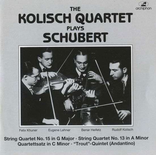 Streichquartette Nr.121315 - Franz Schubert (1797-1828) - Music - ARCHIPHON - 4015023901070 - August 14, 1995