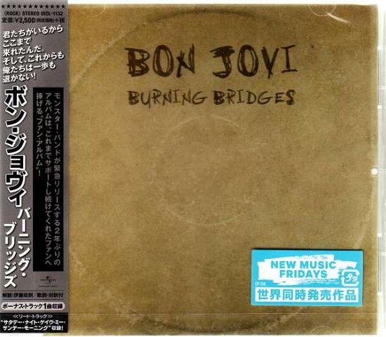 Burning Bridges - Bon Jovi - Musik - UNIVERSAL - 4988031114070 - 21 augusti 2015