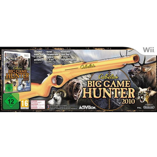 Cover for Activision · Cabelas Big Game Hunter 2010 Gun Bundle (Wii)