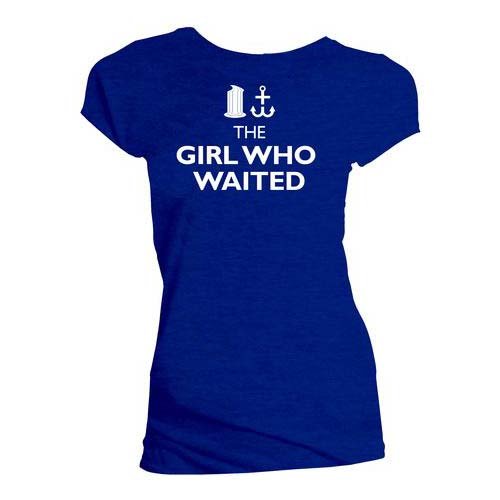 Cover for Doctor Who · Doctor Who: The Girl Who Wanted (T-Shirt Donna Tg. M) (N/A) [size M] [Blue - Ladies edition]