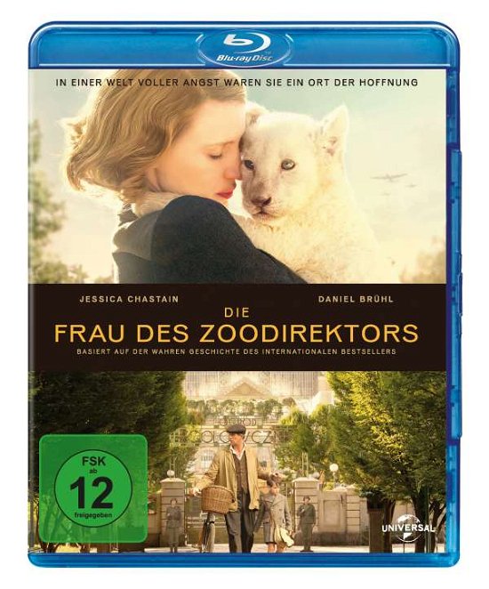 Cover for Jessica Chastain,johan Heldenbergh,daniel Brühl · Die Frau Des Zoodirektors (Blu-ray) (2017)