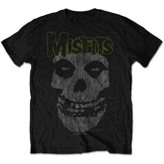 Cover for Misfits · Misfits Unisex T-Shirt: Classic Vintage (T-shirt) [size S] [Black - Unisex edition]