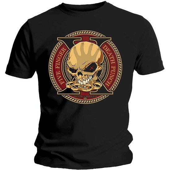 Five Finger Death Punch Unisex T-Shirt: Decade of Destruction - Five Finger Death Punch - Koopwaar - Global - Apparel - 5056170623070 - 