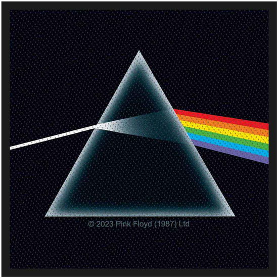 Pink Floyd Woven Patch: Dark Side Of The Moon (Standard) - Pink Floyd - Koopwaar -  - 5056365724070 - 