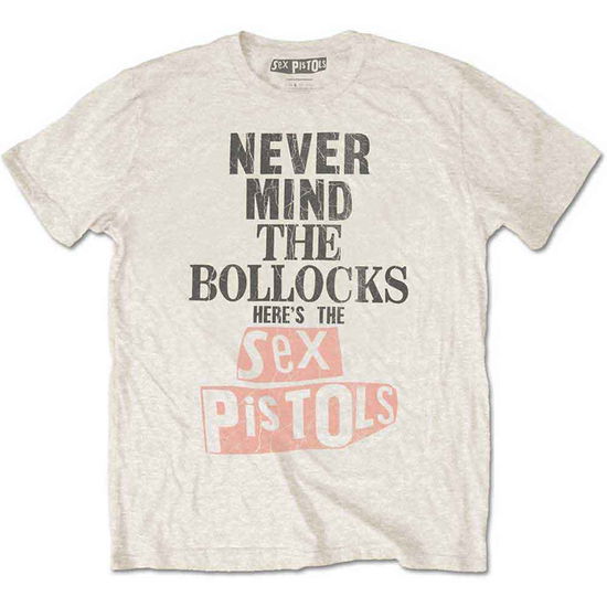 The Sex Pistols Unisex T-Shirt: Bollocks Distressed - Sex Pistols - The - Merchandise -  - 5056561083070 - May 2, 2023