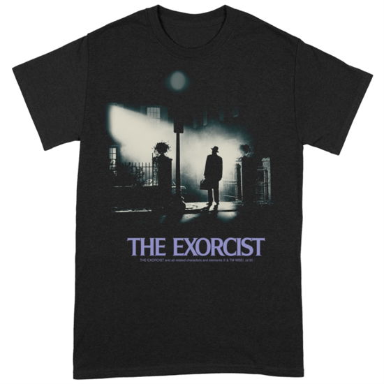 Cover for The Exorcist · Poster X-Large Black T-Shirt (T-shirt)