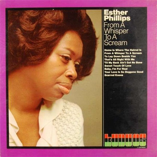 From A Whisper To A Scream - Esther Phillips - Musik - PURE PLEASURE - 5060149622070 - 16. Dezember 2014