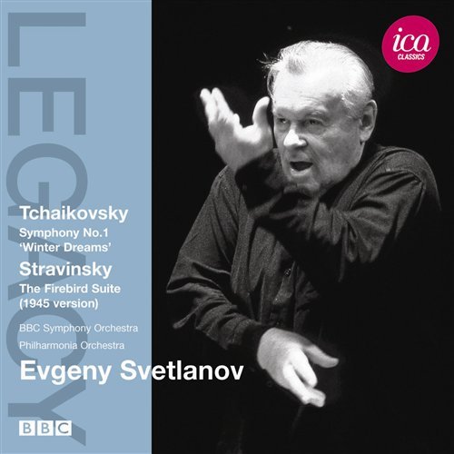 Cover for Tchaikovsky / Stravinsky / Svetlanov / Bbso / Pao · Symphony No. 1 / Firebird Suite (1945) (CD) (2011)