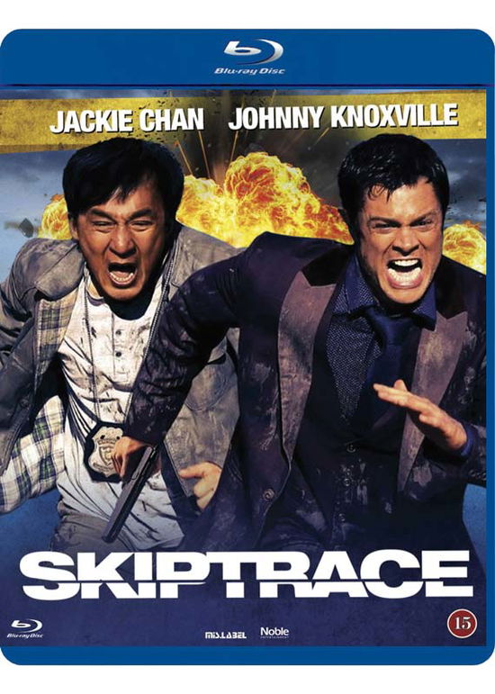 Cover for Jackie Chain / Johnny Knoxville · Skiptrace (Blu-ray) (2017)