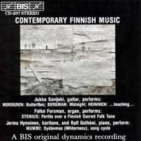 Contemporary Finnish Music - Savijoki / Forsman / Hynninen / Gothoni - Musik - Bis - 7318590002070 - 8. marts 1995