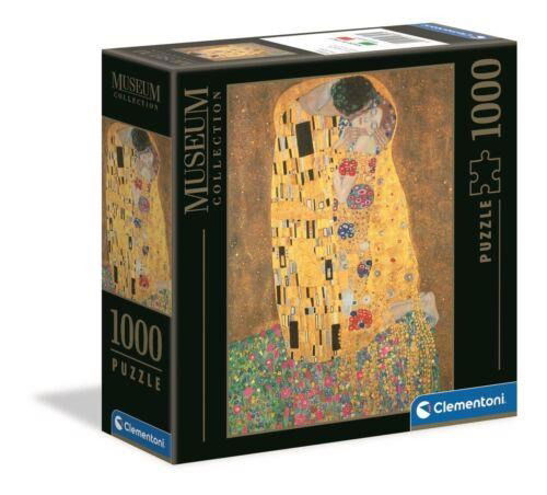 Cover for Museum Collection · Klimt - De Kus - Square Box (1000 stukjes) (Toys)