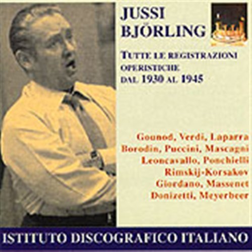 Cover for Atterberg / Bizet / Bjorling / Schymberg · Opera Arias (CD) (1999)