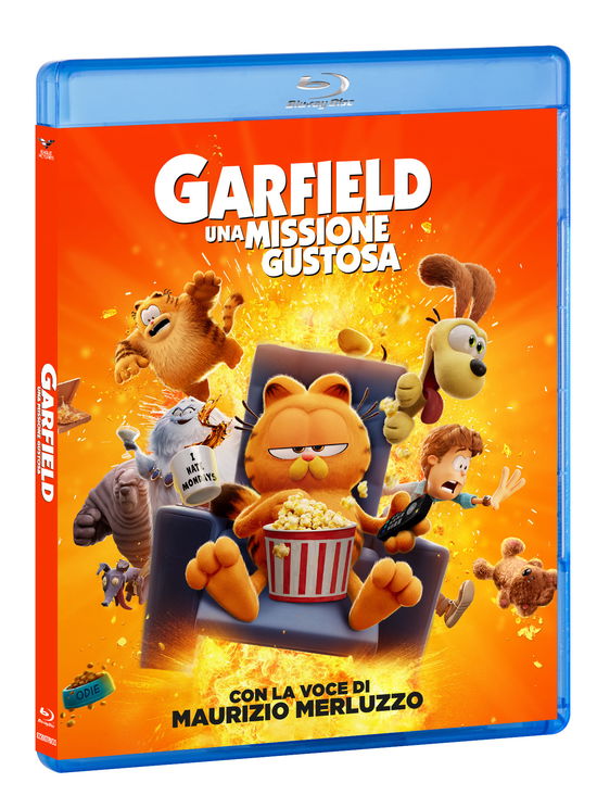 Cover for Garfield: Una Missione Gustosa (Blu-ray) (2024)