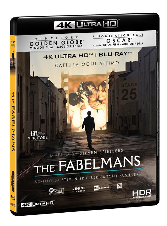 Cover for Fabelmans (The) (4K Ultra Hd+Blu-Ray Hd) (4K Ultra HD/BD) (2023)