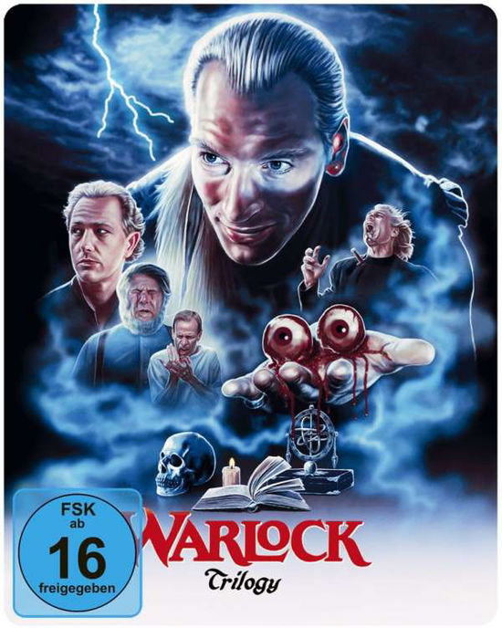 Cover for Warlock · Warlock Trilogy (3 Blu-rays) (Steelbook) (Blu-Ray) (2019)