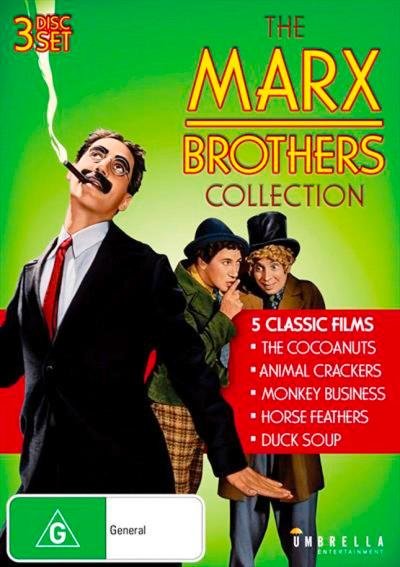 Cover for DVD · The Marx Brothers Collection (DVD) (2018)