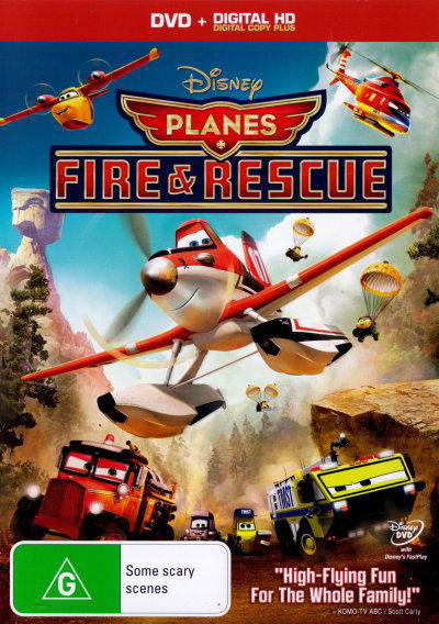 Cover for Planes: Fire And Rescue (DVD)
