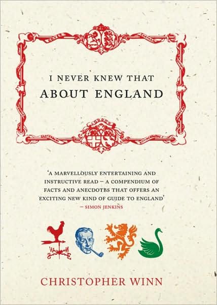 Cover for Christopher Winn · I Never Knew That About England (Inbunden Bok) (2005)