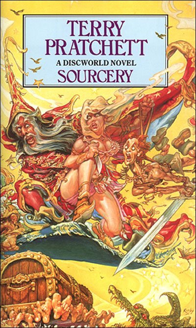 Sourcery: (Discworld Novel 5) - Discworld Novels - Terry Pratchett - Kirjat - Transworld Publishers Ltd - 9780552131070 - lauantai 1. heinäkuuta 1989