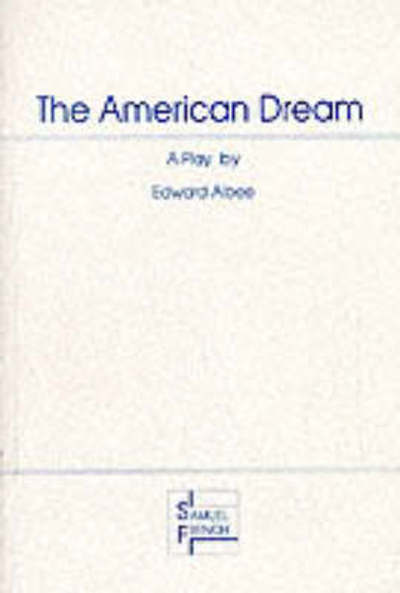 Cover for Edward Albee · The American Dream - Acting Edition S. (Paperback Book) (1998)