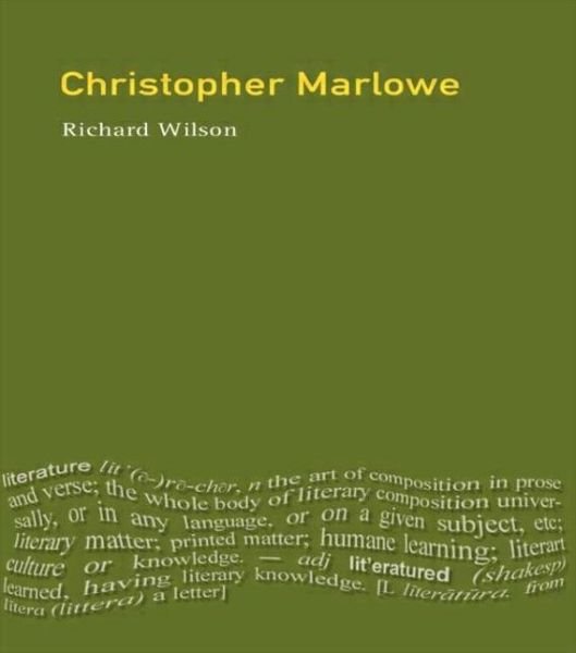 Cover for Richard Wilson · Christopher Marlowe - Longman Critical Readers (Paperback Book) (1999)