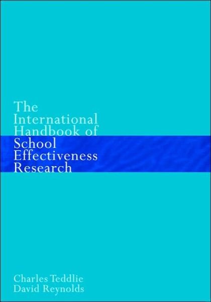 The International Handbook of School Effectiveness Research - David Reynolds - Livros - Taylor & Francis Ltd - 9780750706070 - 2 de dezembro de 1999