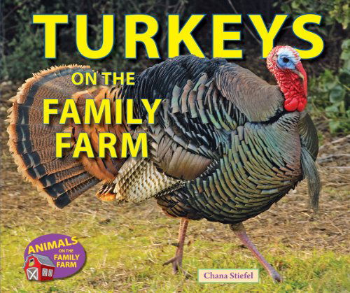 Cover for Chana Stiefel · Turkeys on the Family Farm (Animals on the Family Farm) (Hardcover Book) (2013)