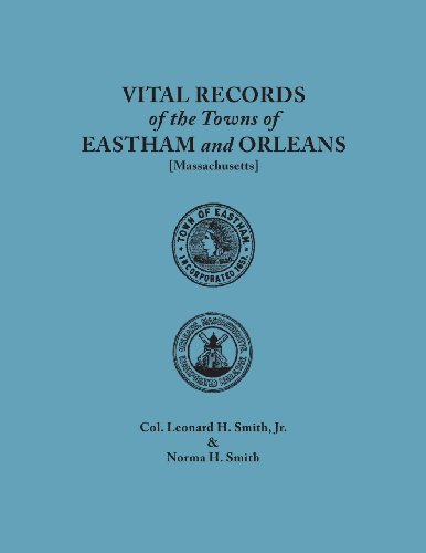 Cover for Norma H. Smith · Vital Records of the Towns of Eastham and Orleans. an Authorized Facsimile Reproduction of Records Published Serially 1901-1935 in &quot;The Mayflower Descendant.&quot; with an Added Index of Persons (Paperback Book) (2014)