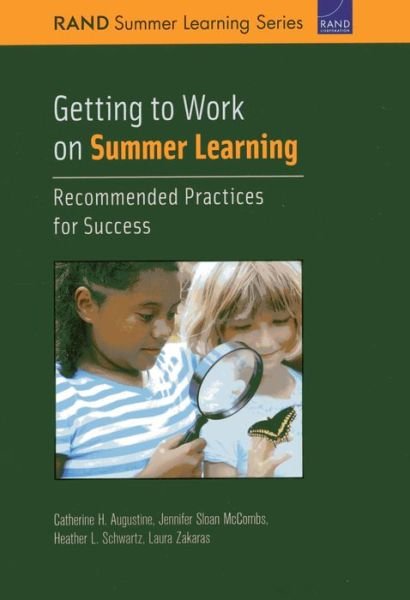 Cover for Catherine H. Augustine · Getting to Work on Summer Learning (Taschenbuch) (2013)