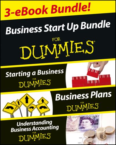 Business Start Up For Dummies Three e-book Bundle: Starting a Business For Dummies, Business Plans For Dummies, Understanding Business Accounting For Dummies - Colin Barrow - Books - Wiley - 9781118622070 - April 13, 2022