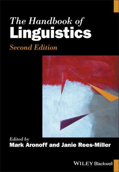 Cover for M Aronoff · The Handbook of Linguistics - Blackwell Handbooks in Linguistics (Paperback Book) (2020)