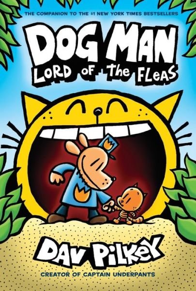 Cover for Dav Pilkey · Dog Man 5: Lord of the Fleas (HB) (NE) - Dog Man (Innbunden bok) (2022)