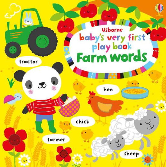 Cover for Fiona Watt · Baby's Very First Play book Farm words - Baby's Very First Books (Kartongbok) (2016)